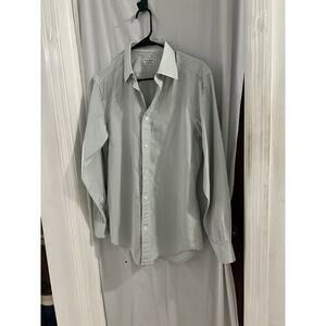 Liste Rouge Sur Mesure Paris Men’s Egyptian Cotton Taylor Made Dress Shirt Sz 17